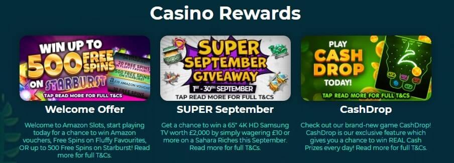 amazon slots promo code