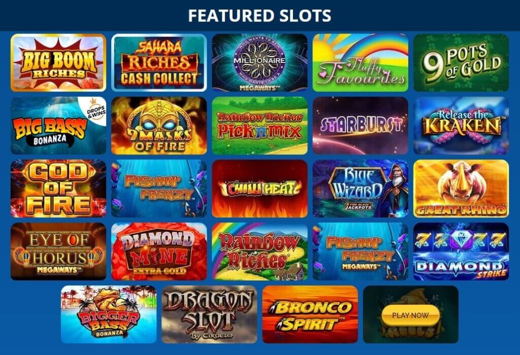 Dove Bingo slots