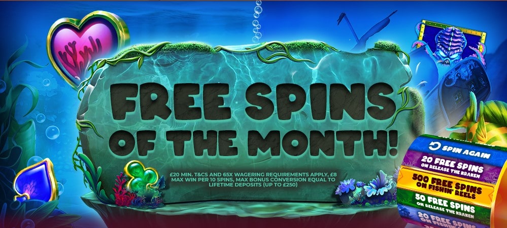 simba slots free spins of the month