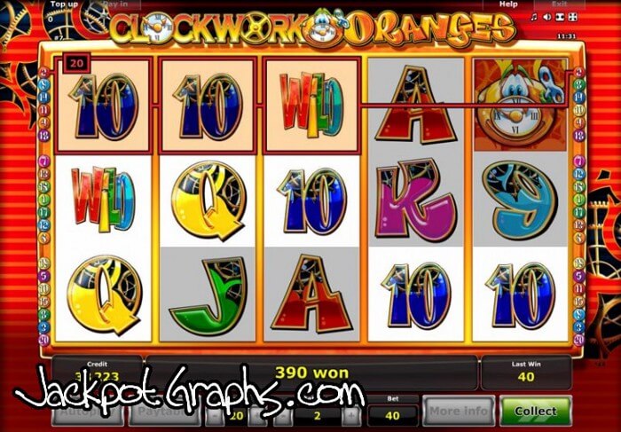 Clockwork Oranges Free Spins