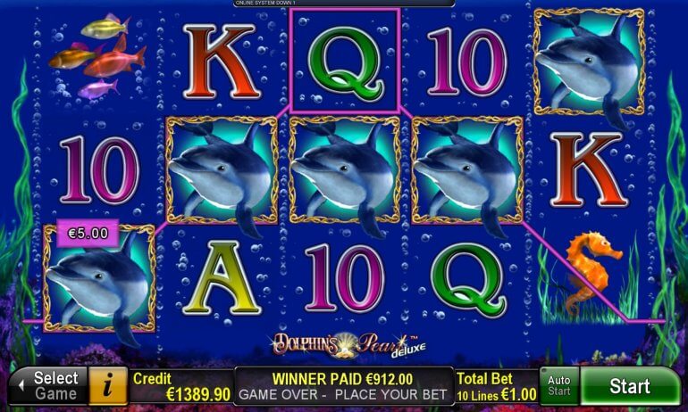 Dolphins Pearl Deluxe Free Spins
