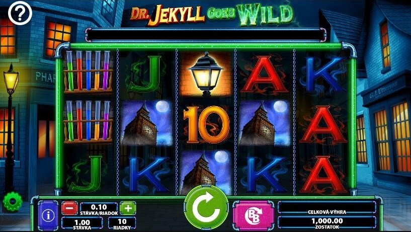 Dr Jekyll Goes Wild Free Spins