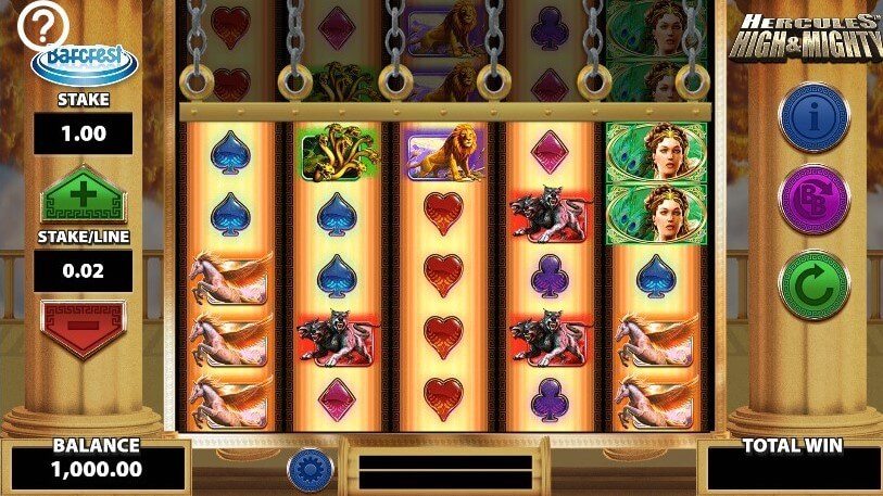 Hercules High and Mighty Free Spins