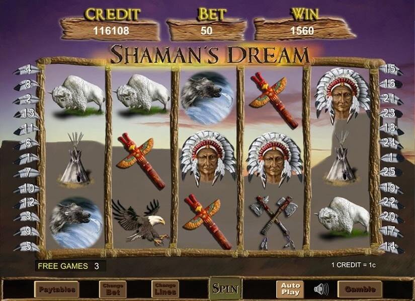 Shaman's Dream Slot