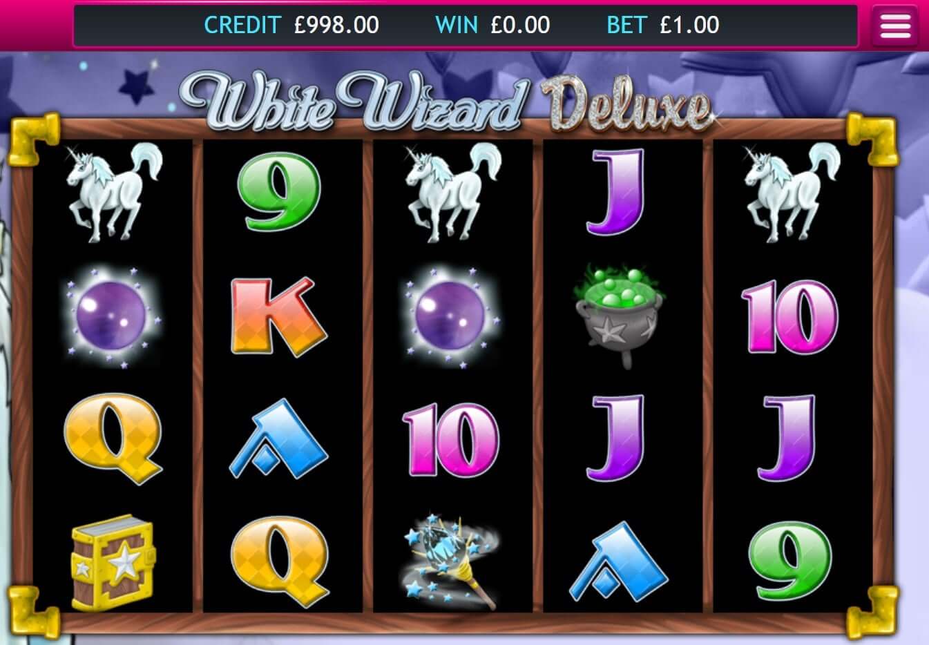 White Wizard Deluxe Free Spins