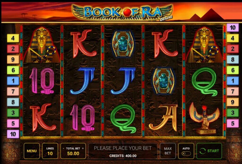 Book of Ra Deluxe Slot Free Spins