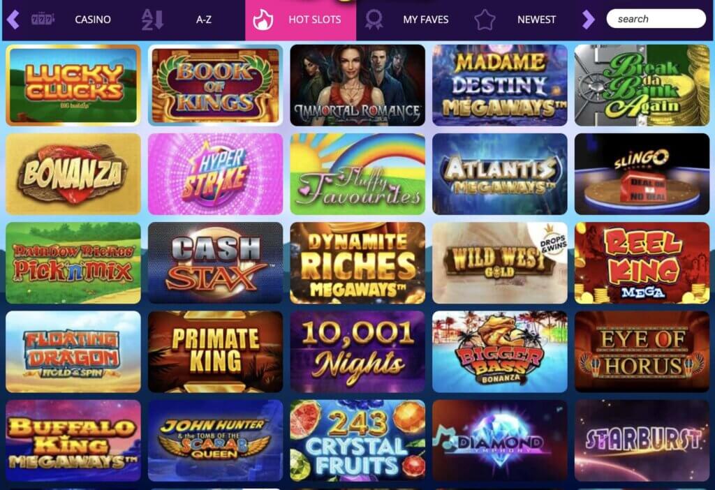 Slots Kingdom top games