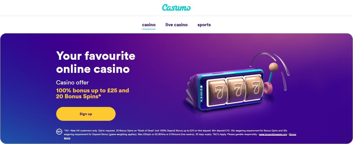 casumo casino uk review