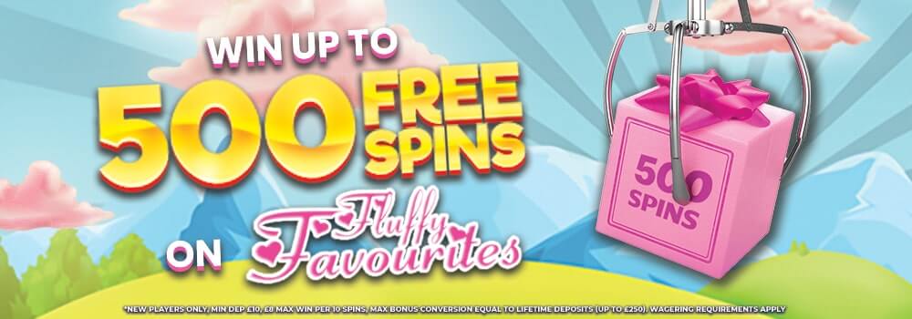 fluffywinscom 500 free spins