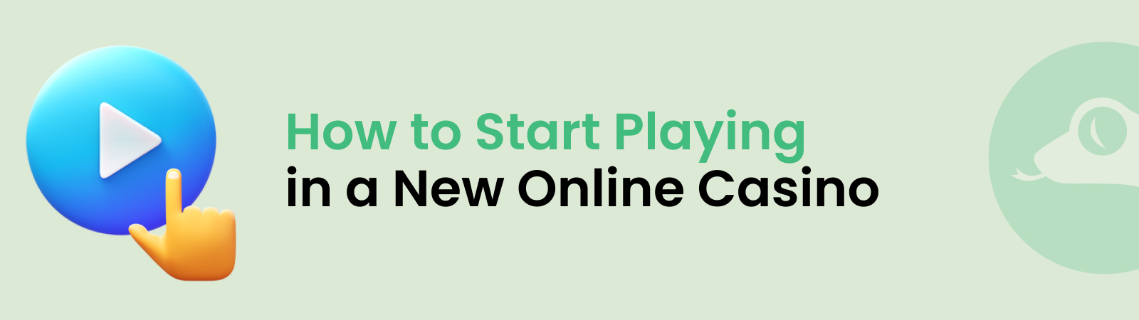 how to start playing in new online casino
