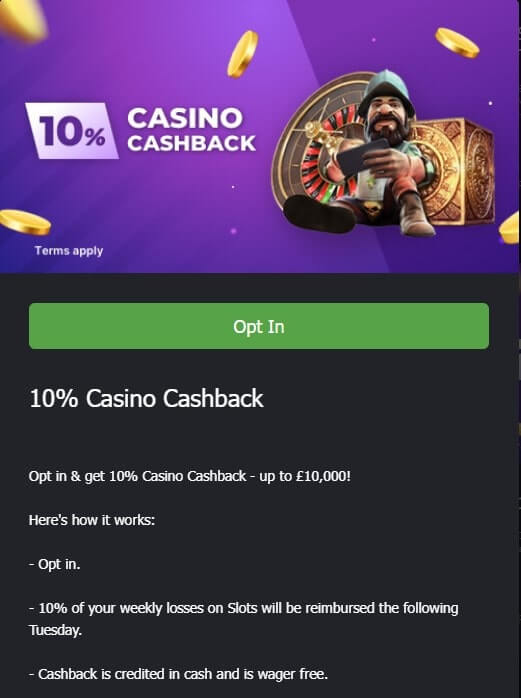 fansbet cashback