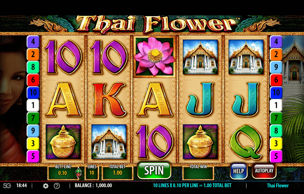 Thai Flower Free Spins