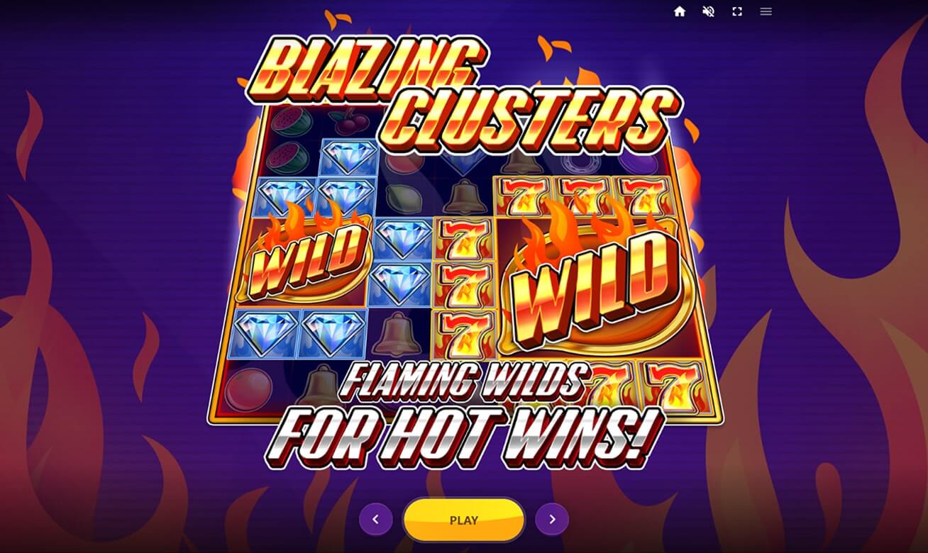 Blazing Clusters Free Spins