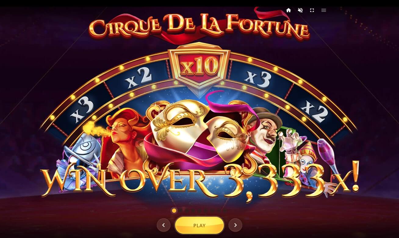 Cirque dе la Fortune Free Spins