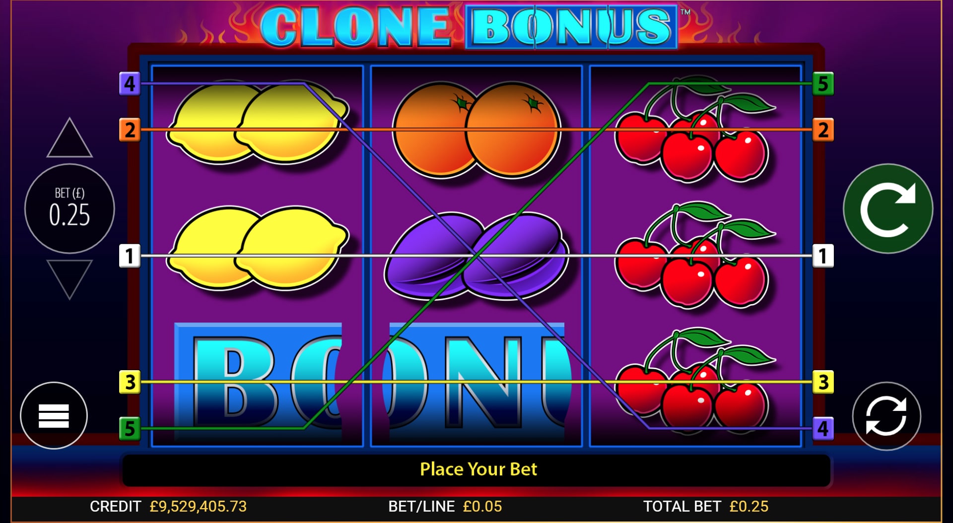 Clone Bonus Free Spins