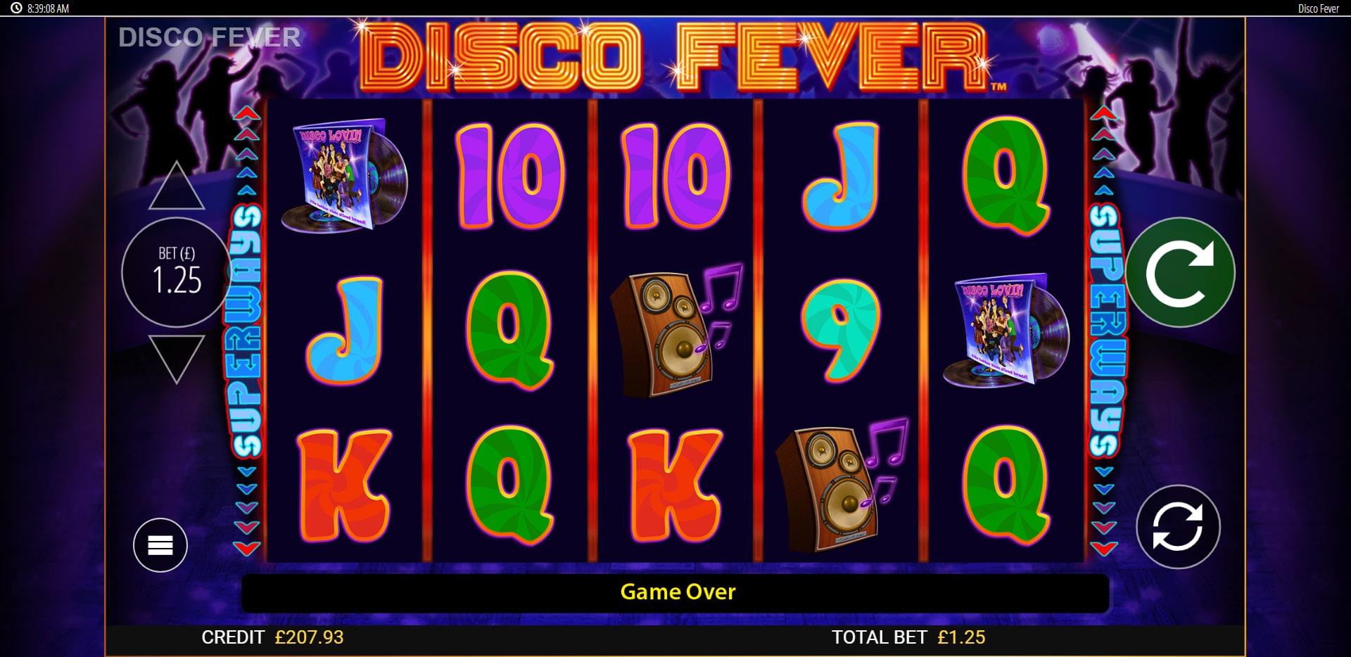Disco Fever Free Spins
