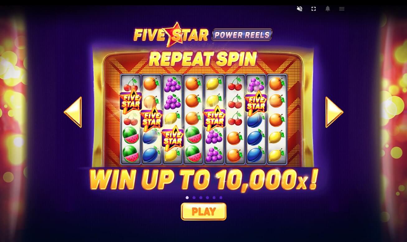 Five Star Power Reels Free Spins