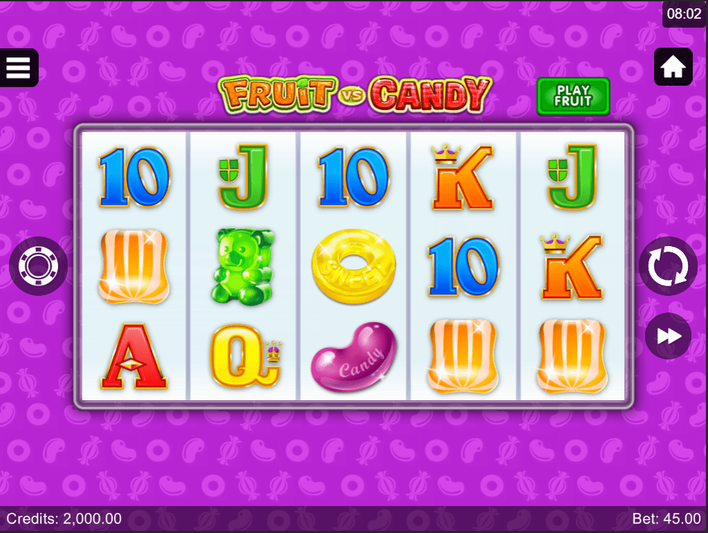 Fruit vs Candy Free Spins