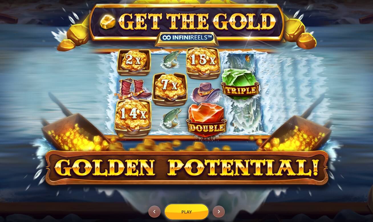 Get the Gold INFINIREELS Free Spins