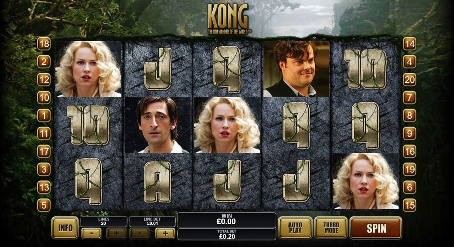King Kong Free Spins