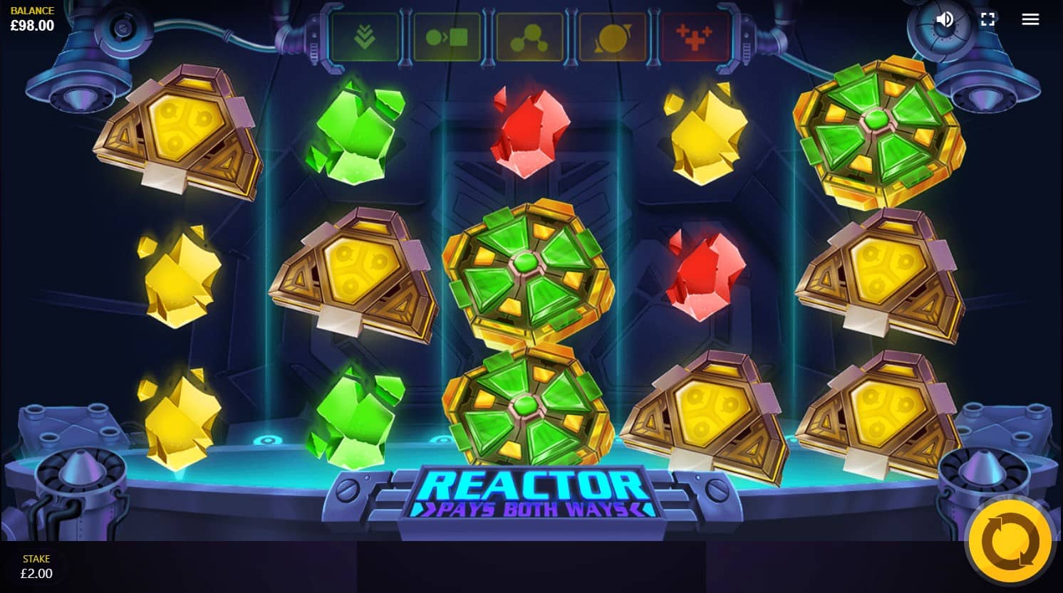 Reactor slot Free Spins