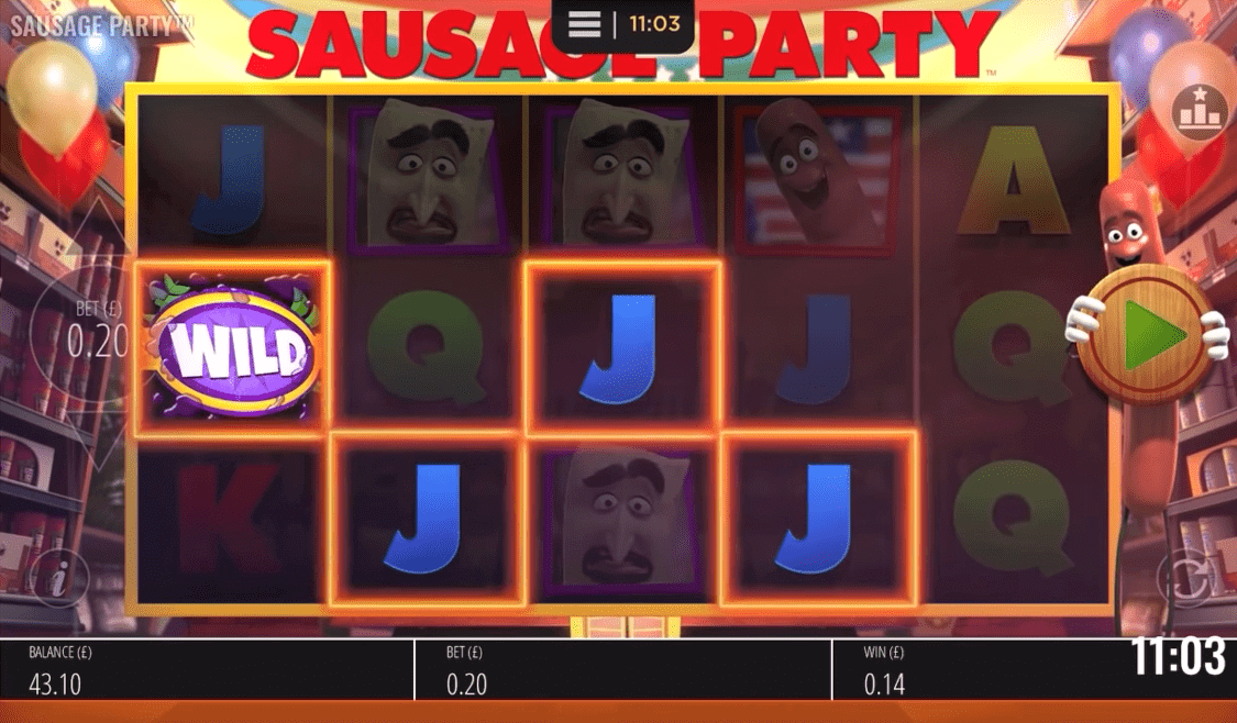 sausage party slot