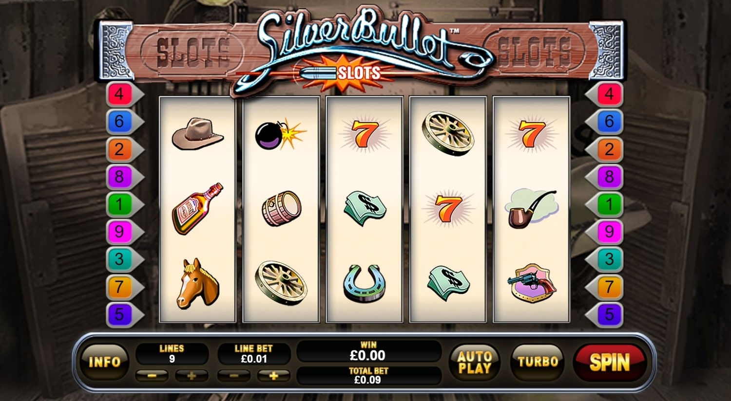 Silver Bullet Free Spins
