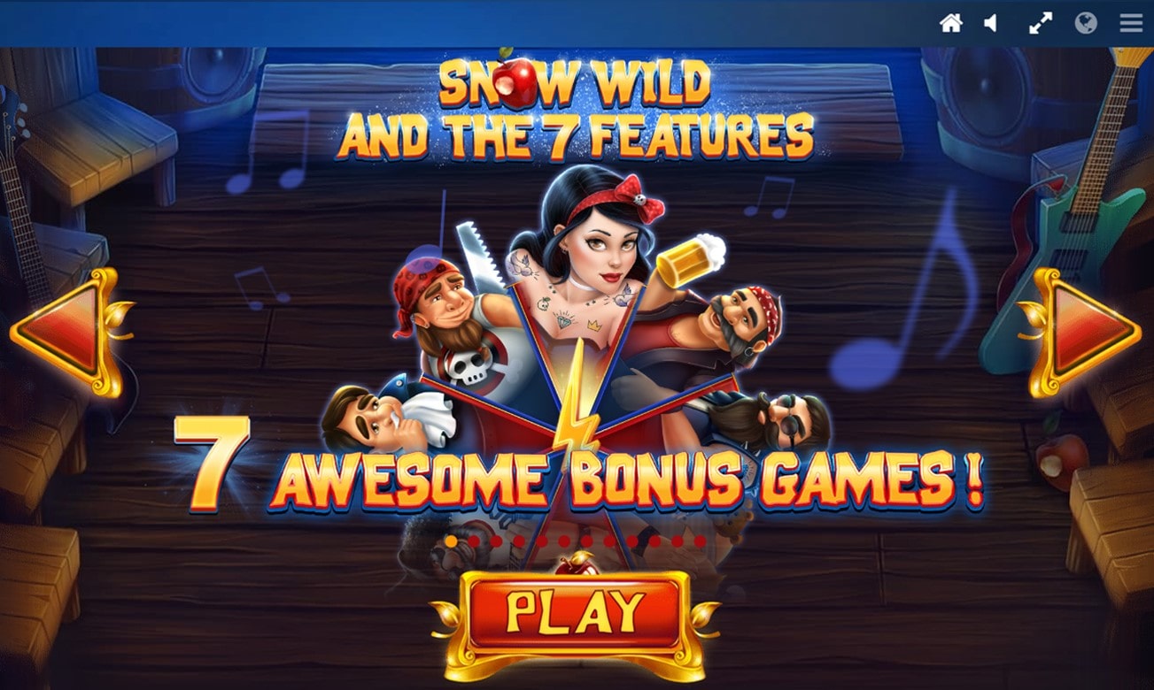 Snow Wild and The 7 Features Free Spins