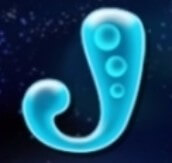 symbol blue j cosmic disco slot