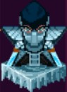 symbol blue pixel samurai slot