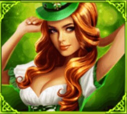 symbol girl green gaelic luck slot