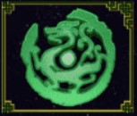 symbol green coin yu huang da di slot