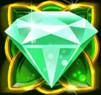 symbol green diamond lucky emeralds slot