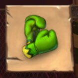 symbol green gloves eliminators slot