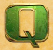 symbol green q captains treasure pro slot