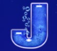 symbol j great blue jackpot slot