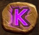 symbol purple k egypt spin slot