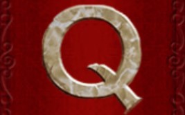 symbol q white king ii slot