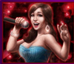 symbol singer woman karaoke party slot