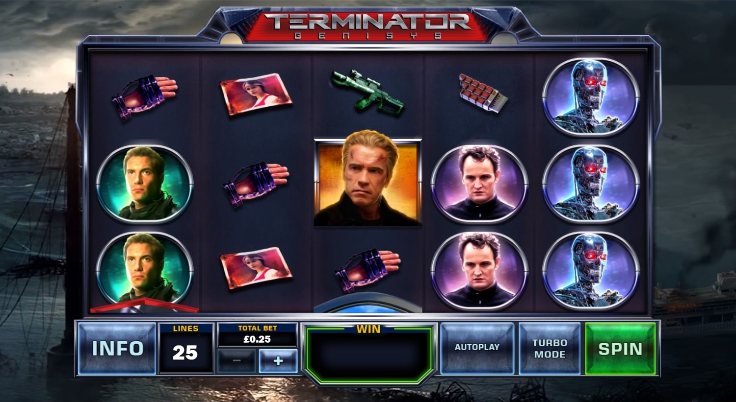 Terminator Genisys Free Spins