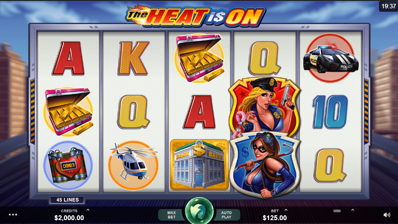 The Heat Is On Free Spins