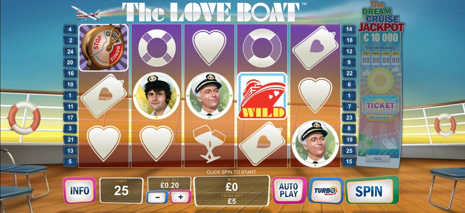The Love Boat Free Spins