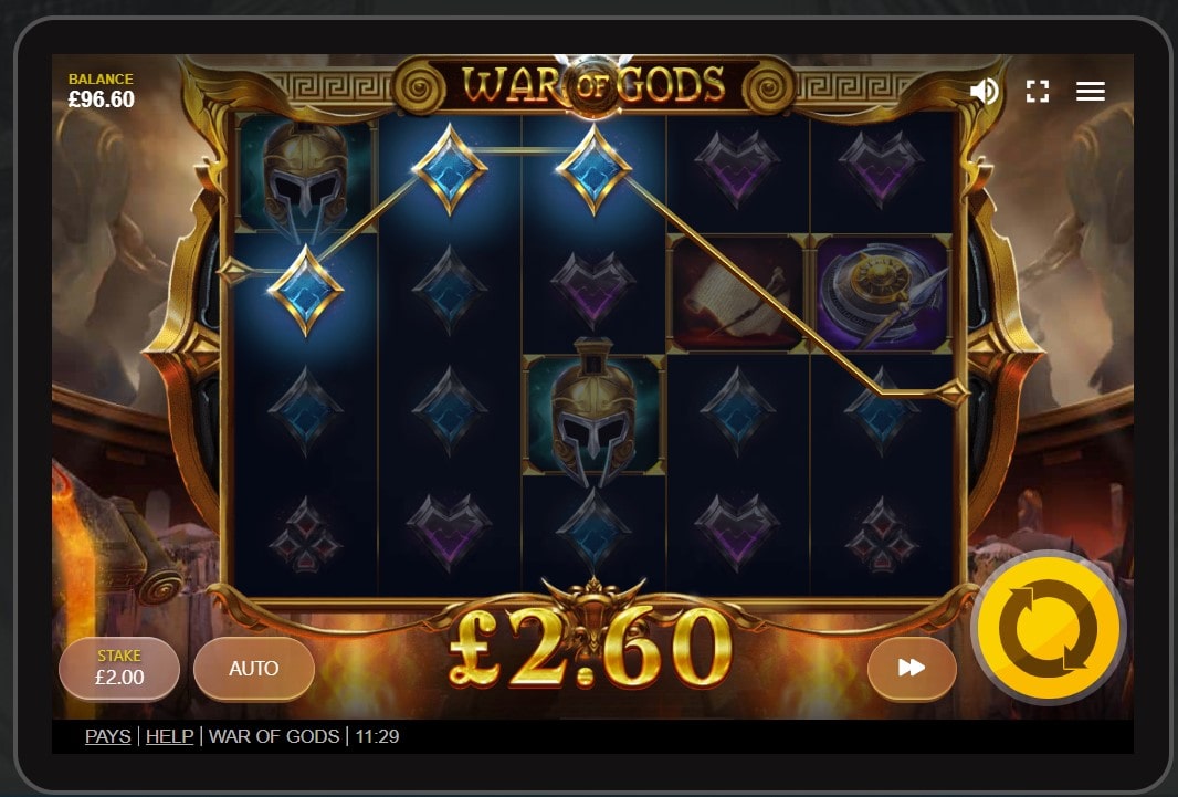 War of Gods Slot Review