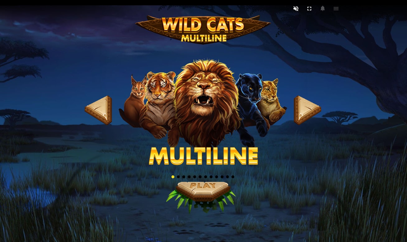 Wild Cats Multiline Free Spins