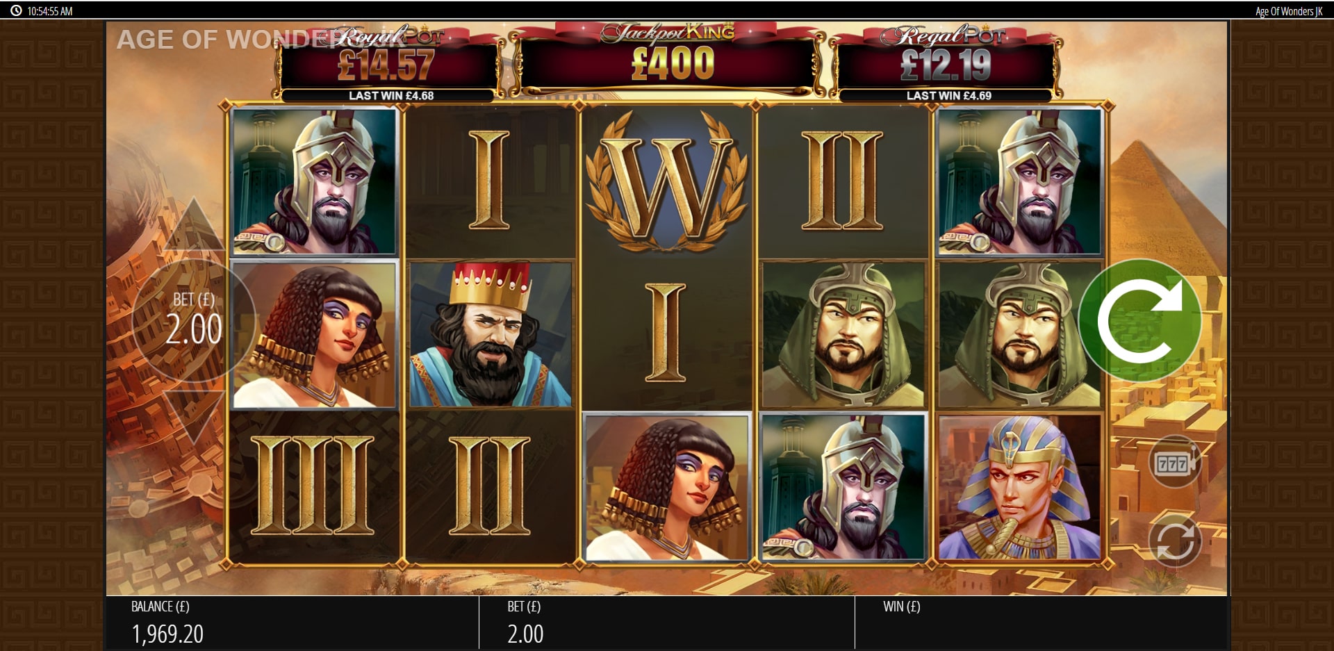 Ages Of Wonders – Jackpot King Free Spins