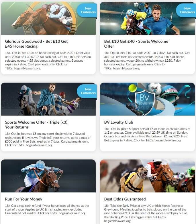 betvictor betting offers