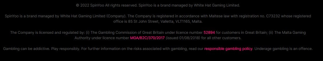 spinyo licensing