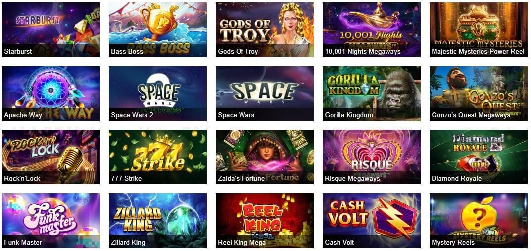 spreadex casino slots