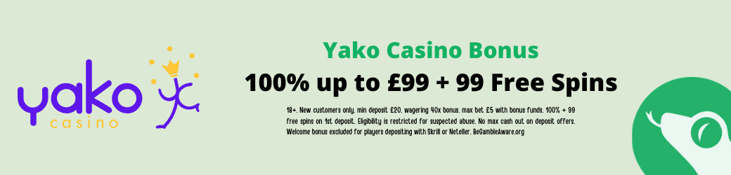 online casino euro Yako