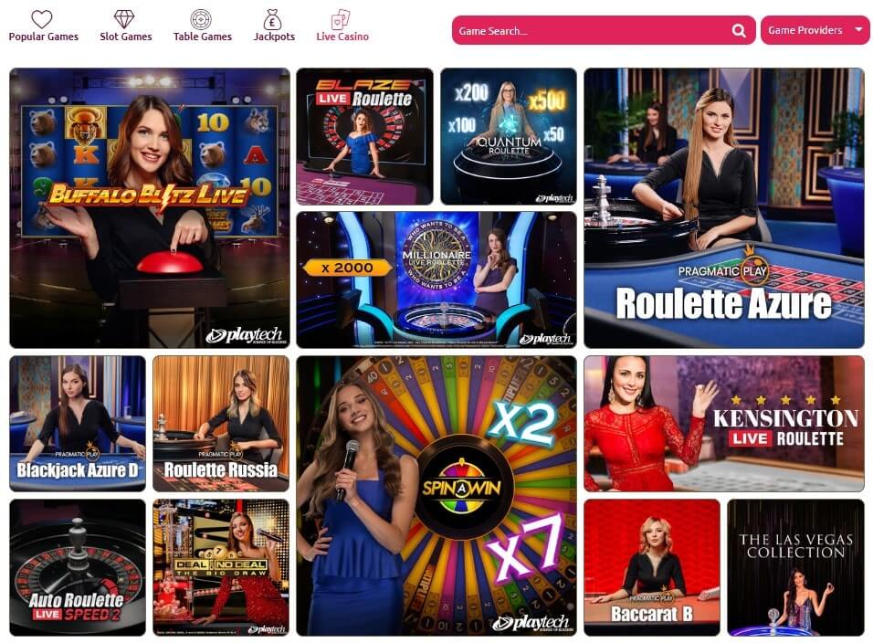 playkasinocom live casino games